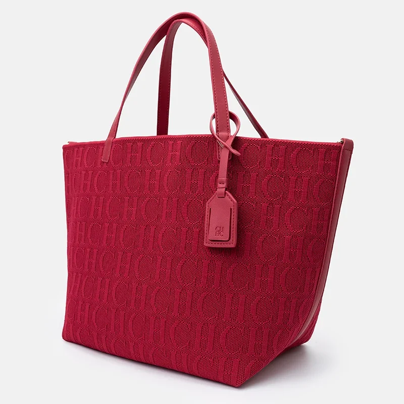 حقيبة يد عصرية متعددة الاستخدامات ذات لون سادة من...