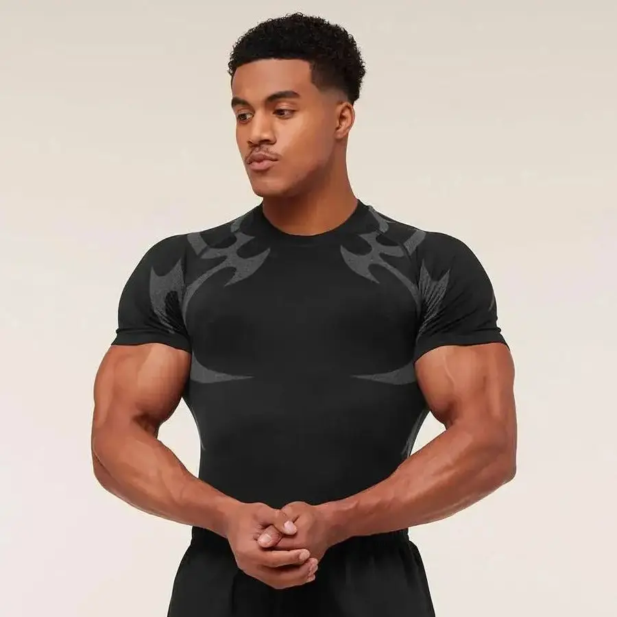 Superhero Slim Fit Men's Fitness T Shirt - Image 3