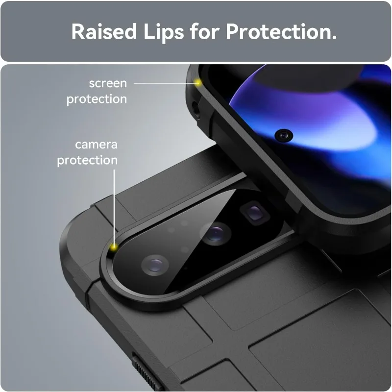 Premium Slim Shockproof TPU Case - Luxury Military Grade Drop-Proof with Enhanced Grip