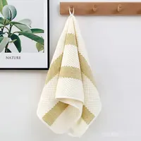 Serviette de bain en coton, solide, douce et absorbante, usage polyvalent pour hôtel 5