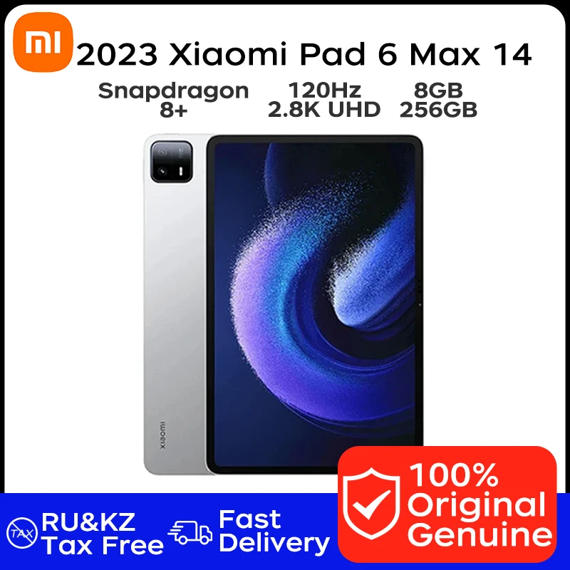 New Xiaomi Pad 6 Max 14 Tablet PC Snapdragon 8+ 10000mAh Battery 14-inch  120Hz 2.8K UHD Screen 67W Fast Charger Mi Pad - AliExpress