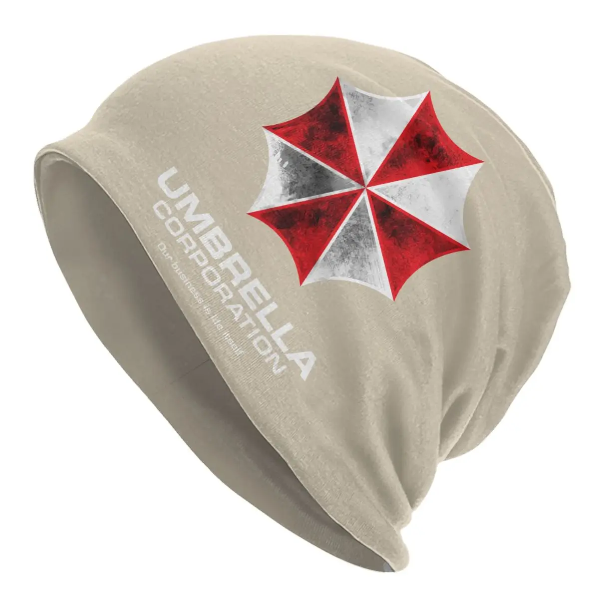 

Umbrella Corporation Skullies Beanies Caps Hip Hop Winter Warm Women Men Knit Hat Adult Unisex Video Game Bonnet Hats