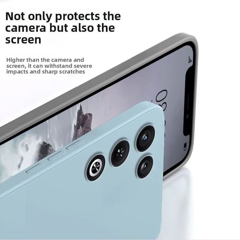 Matte Silicone Shockproof Full Cover Case