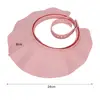 Adult Shower Cap Shield Adjustable Bathing Head Hat Shampoo Visor Cap Soft Hair Washing Shield for Head Ear Eye Protection 3