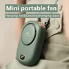 Three Gears Adjustable Desktop Mini Portable Hanging Neck Fan Hanging Waist Hands-free Fans with Screen Display Noise Reduction 2