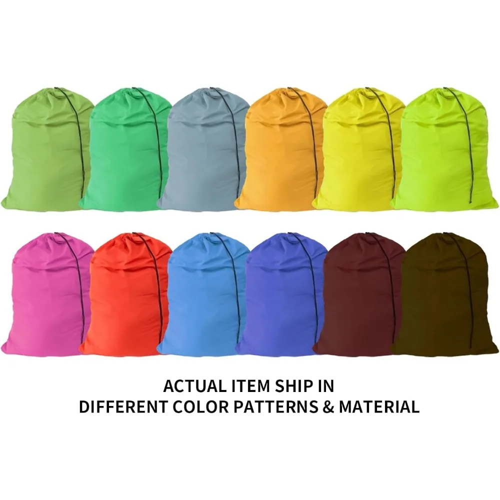 Oversized Nylon Laundry Bag Travel Laundry Bag with Drawstring Suitable for University Residence and Apartment Residents Laundry 3