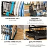 Multifunctional Dishs Drying Rack - Rustproof 2-Tier Dish Racks with Drainboard, Space-Saving Design, Utensil & Cup Holder 5