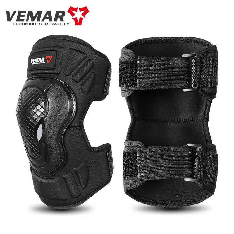 Motorcycle Knee Pads Breathable Sports Racing Knee Protective Pad Reflective Motocross Guards Racing Men Moto Protector
