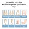 1Pair Dennis Shoes Closed Toe Arch Support Corrective Shoes Clubfoot Corrective Shoes Rehabilitation Children Walking Shoes 5