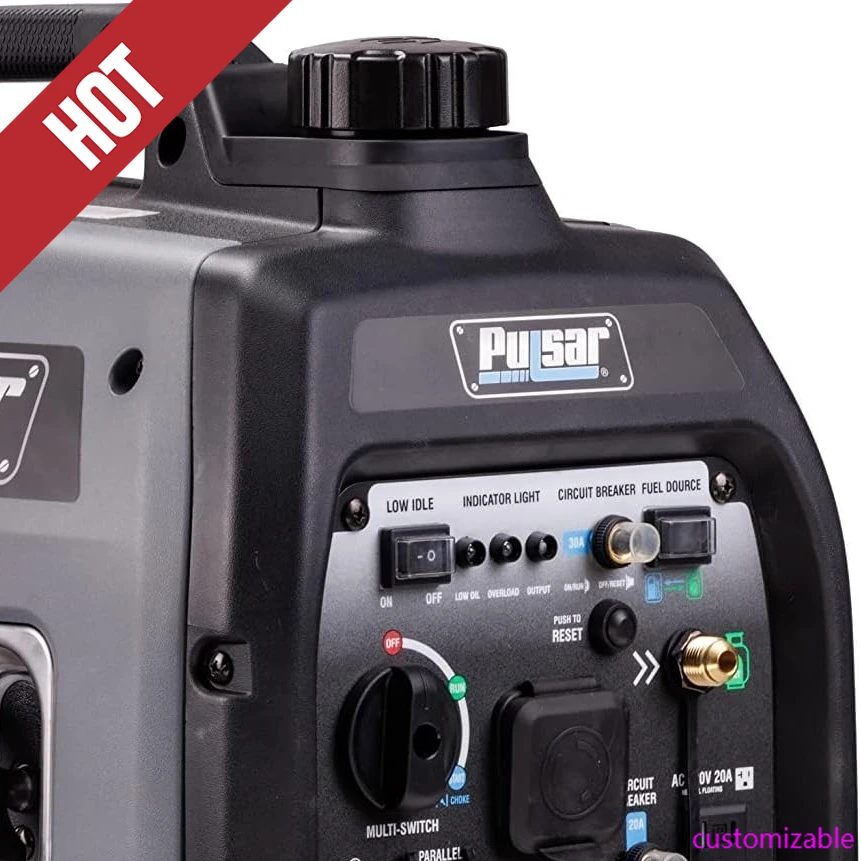 2025-hotProducts GD400BN, 4000W Portable super-quiet Dual Fuel & Parallel Capability, RV-Ready, CARB Compliant