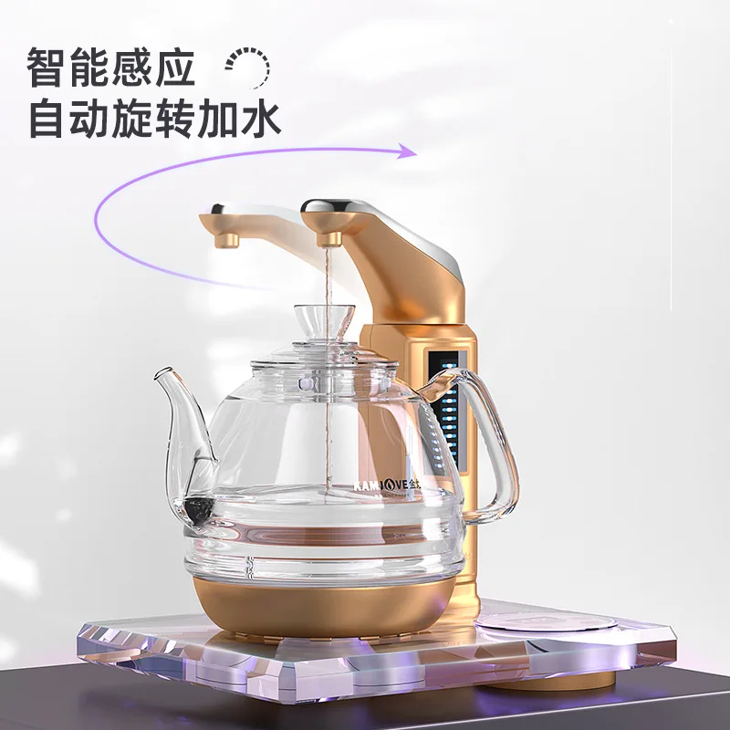 B7 Automatic Add Water Electric Kettle 0.8L Intelligence Teapot Stove Light Crystal Glass Base Anti-dry 7gear temperature adjust 3