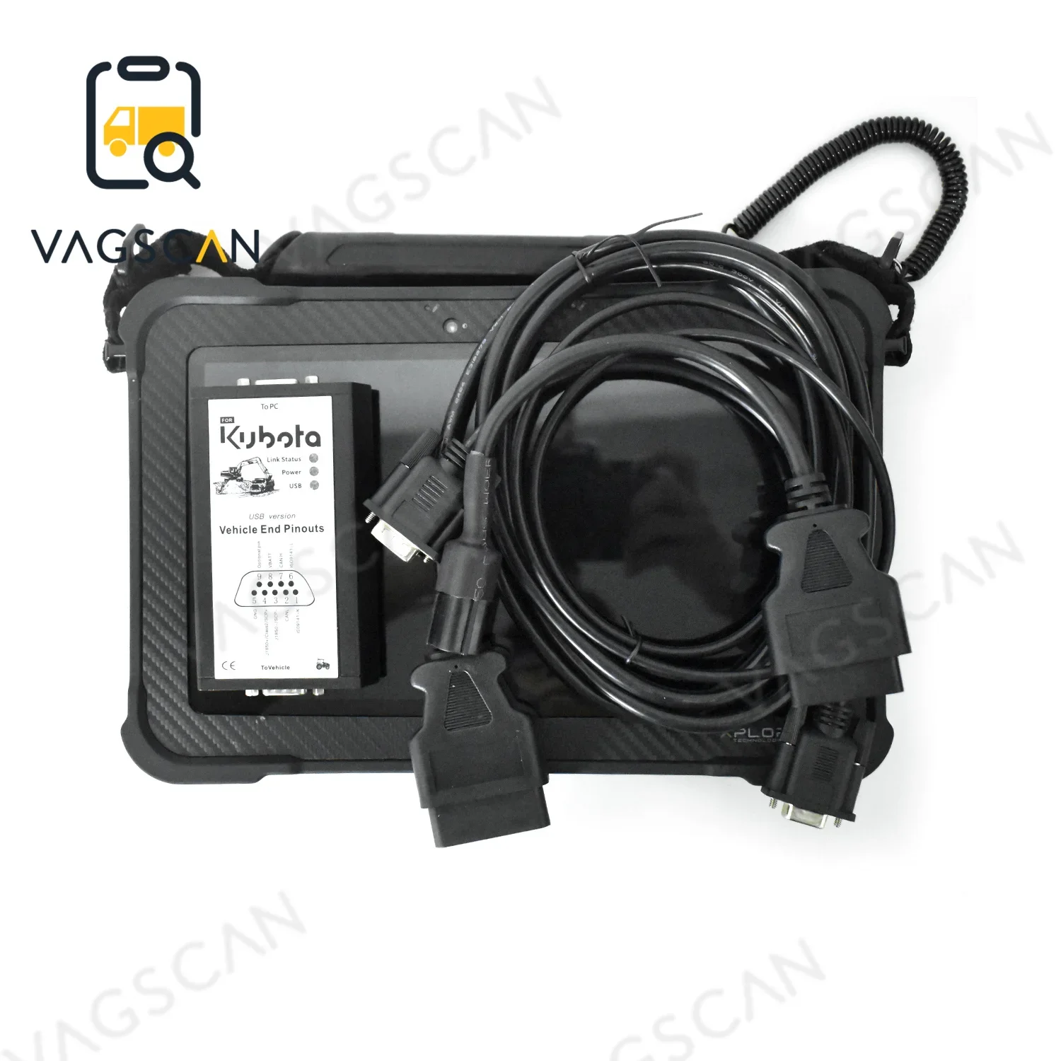 

Xplore планшет для сельскохозяйственной техники KUBOTA, трактор, грузовик, диагностический инструмент Diagmaster Datalink (DST-i)