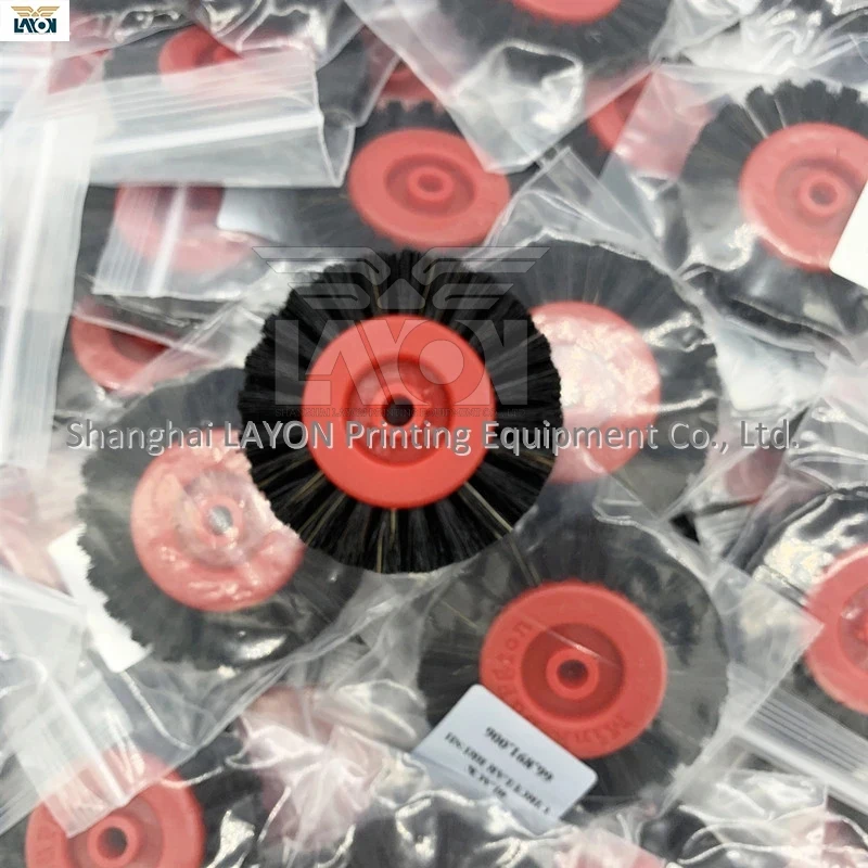 10Pc 66.891.006 하드 브러시 휠 피더 브러시 SM102 CD102 SM74 CD74 프린터 기계 인쇄 기계 6x60mm, 무료 배송