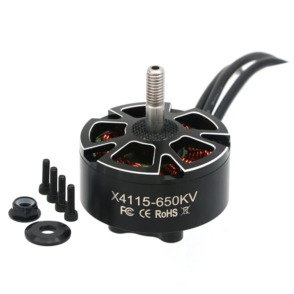 Angel X4115 4115 400KV 650KV 8S Brushless Motor 6mm Shaft For RC FPV Drone Parts