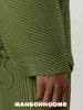 Miyake Pleated Standing Neck Splice Designer Jacket Men's Loose Relaxed Long Sleeve Shirt Coat JC110 4