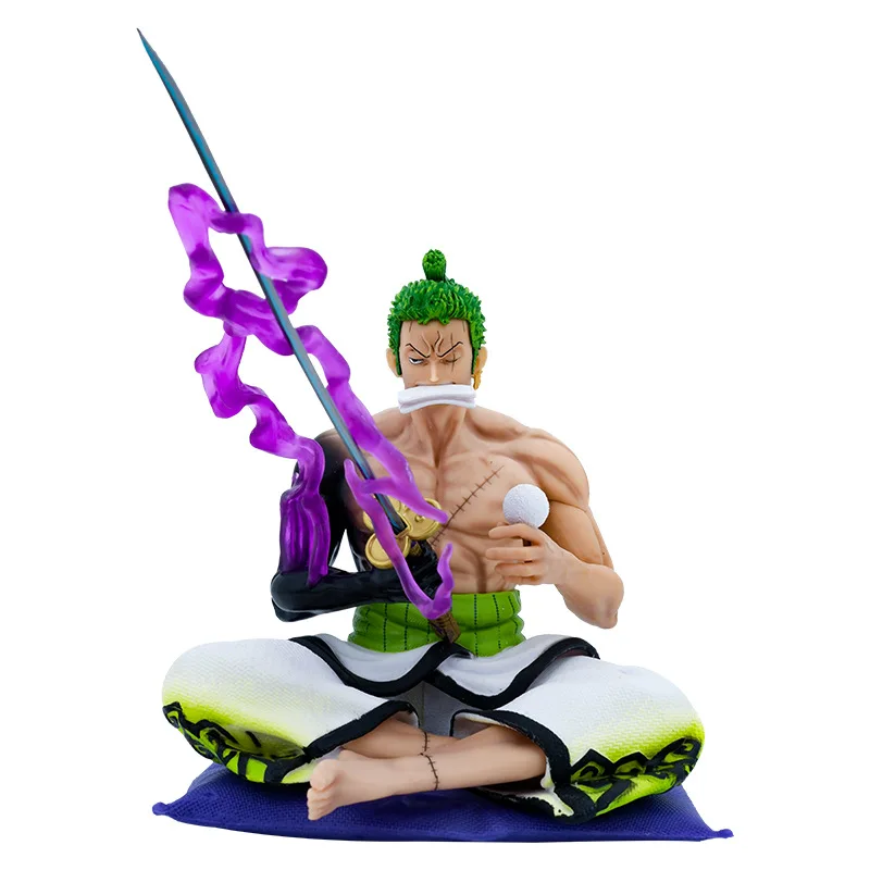 20cm Anime One Piece Zoro Figure Gk Enma Sword Wano Country Kimono Pvc  Figurines Collectable Model Statue Decor Toy For Children - Action Figures  - AliExpress