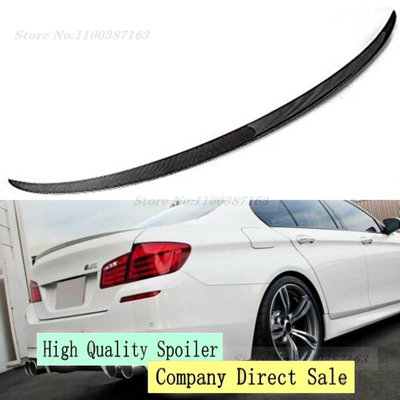 Per Bmw F10 Spoiler In Carbonio M5 Style 5 Series F10 E F10 M5 F90 Spoiler Posteriore In Fibra Di Carbonio Tronco Ala 520I 535I 530I 525I 2010-2016