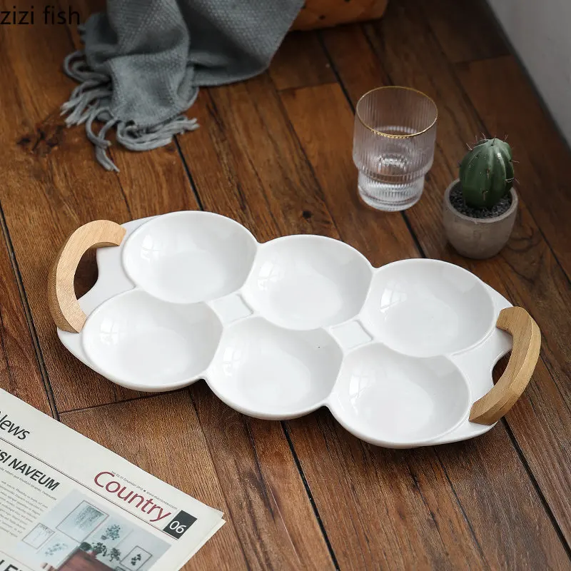 طبق متعدد الأقسام