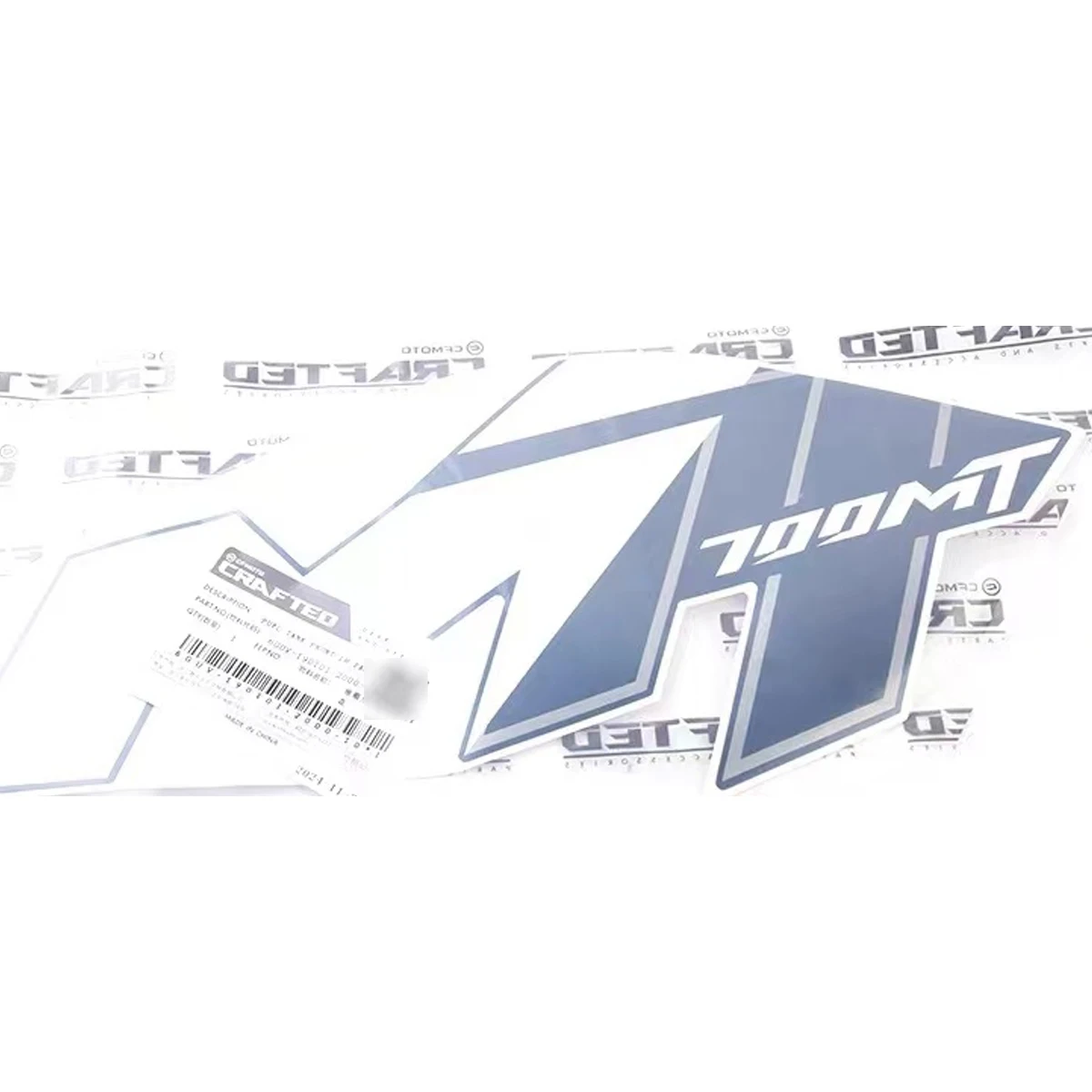 Motorcycle fuel tank left right front guard plate CF700-9 guard plate sticker decorative sticker Fit For CFMOTO 700MT MT700