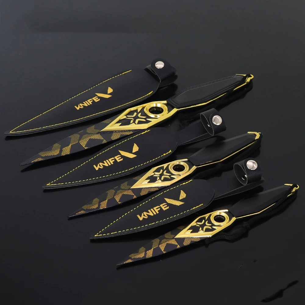 

Game Valorant Keychain Champions 2023 Kunai Vandal Karambit Metal Weapon Model Accessories Action Figures Model Gift Toy for Boy