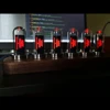 IPS RGB LED Quasi-Nixie Tube Clock Pickup Level Light Rhythm Level Meter Punk Rhythm Light Gift Ornament 3