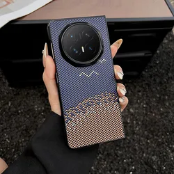 Enhanced Anti - Fingerprint Colored Kevlar Phone Case with Magnetic Suction for Honor Magic V6 (A)