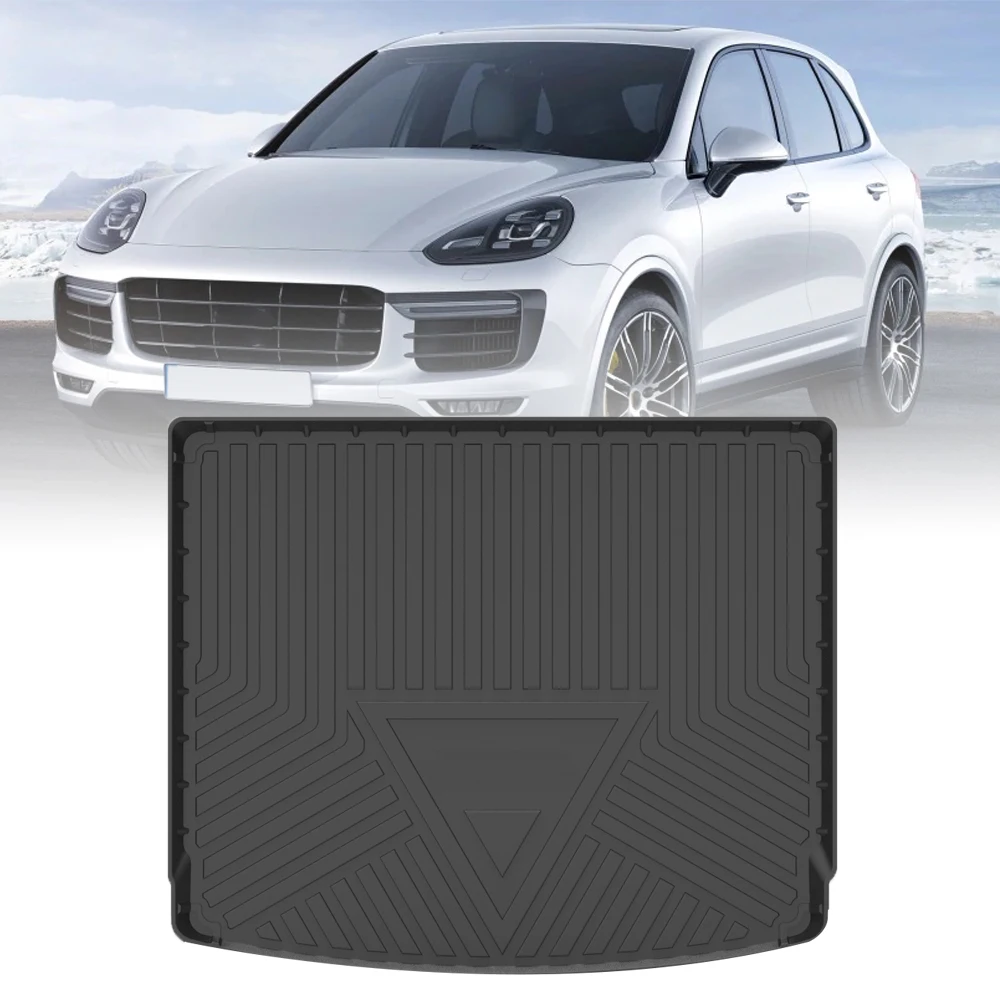 

TPE Trunk Mat For Porsche Macan/Panamera Sedan/Cayenne 2010-2016 2017 2018 2019 2020 Custom Rubber 3D Cargo Liner Accessories