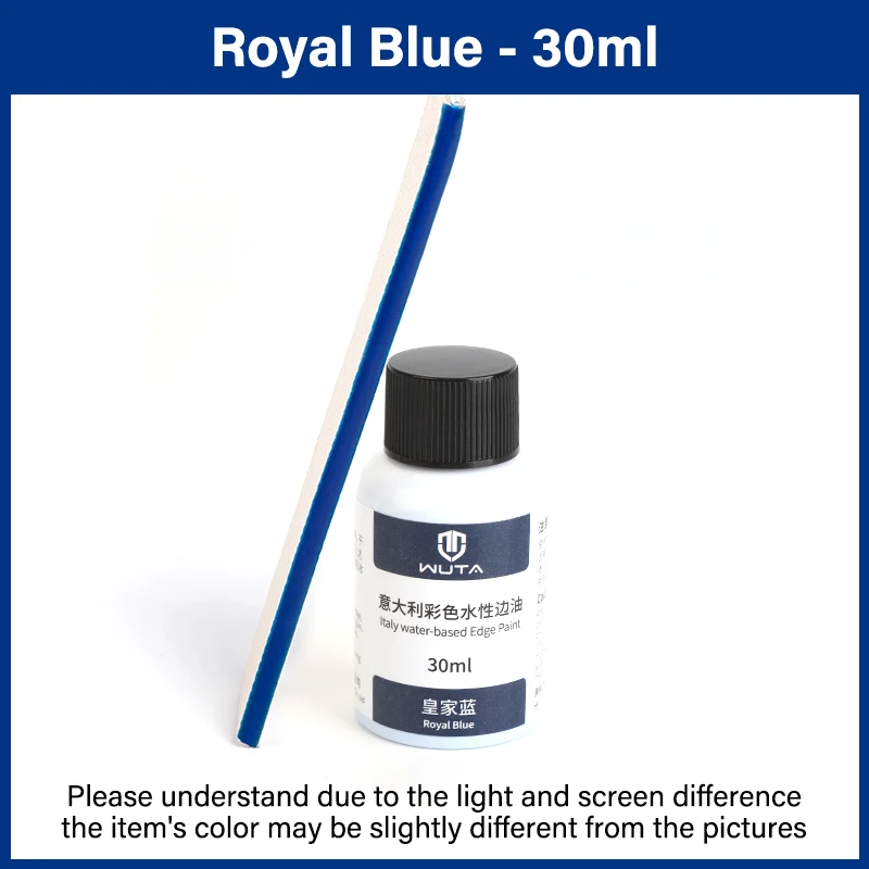 Professional Leather Edge Paint - 30ml | Dye & Finish for DIY Craft & Shoe Projects