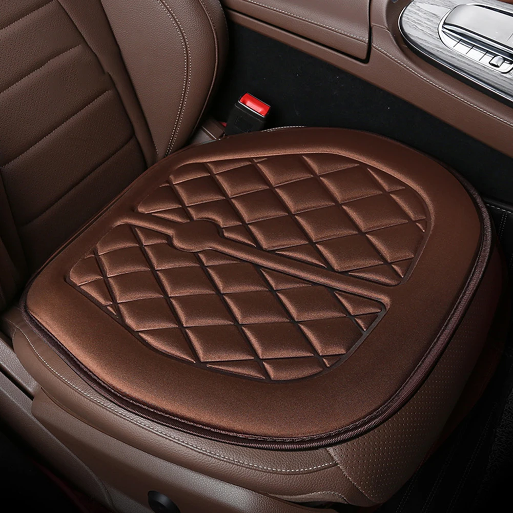 Car Seat Cushion Driver Seat Cushion with Comfort Memory Foam & Non-Slip  Rubber Vehicles Office Chair Home Car Pad Seat Cover - AliExpress