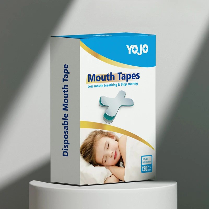 120pcs X Shape Sleep Strips Adult Kids Anti Snoring Stickers Kids Sleeping Mouth Closure Patches Anti Snore Improve Breath Tape