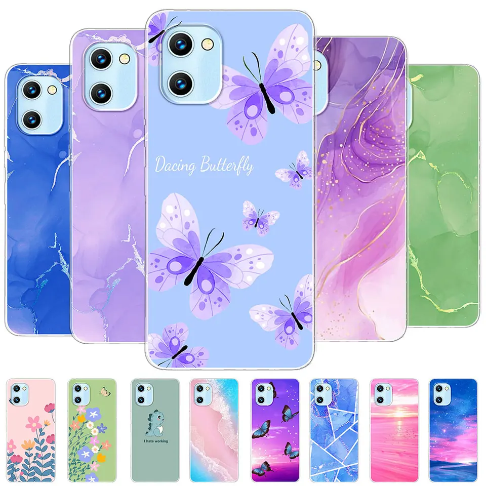 Per Umidigi C1 custodia in Silicone morbido TPU Cover posteriore per Umidigi G1 Funda custodie per muslimung1 Max Clear Bumper Coque  202192403