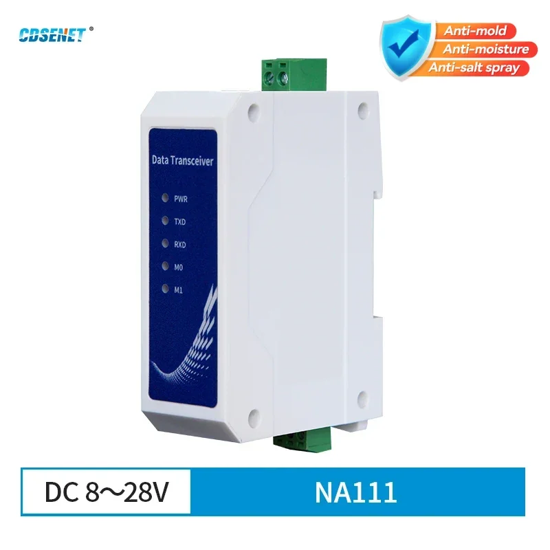 시리얼 이더넷 서버 RS485 RJ45 인터페이스 CDSENET NA111 시리즈..