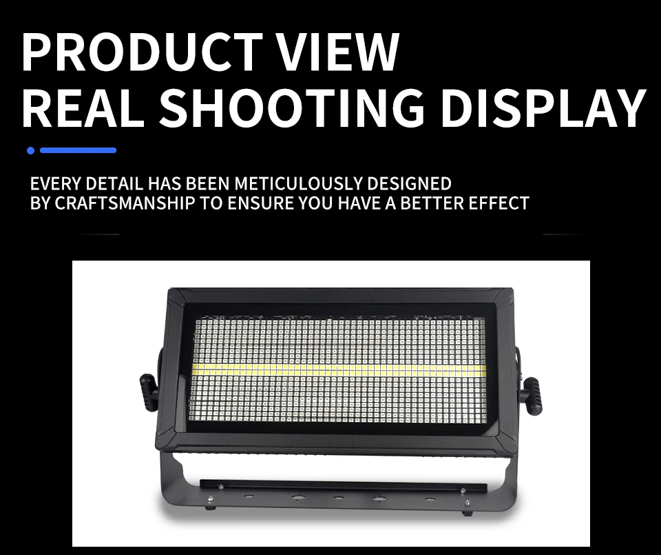 350W High Power Waterproof Strobe Light DMX 24RGB+12 White Light RGBW IP65 Outdo