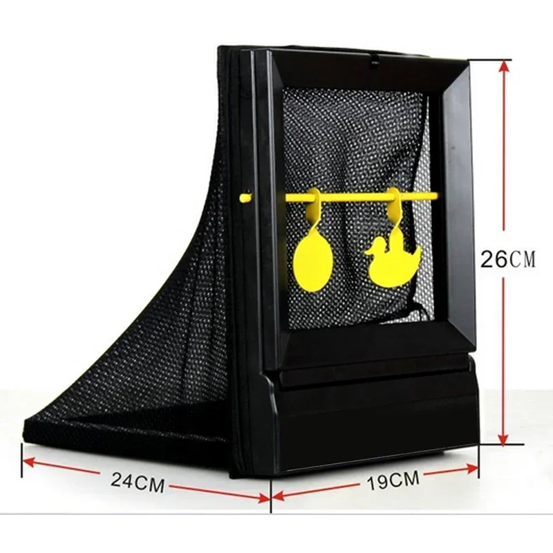 Dual-purpose Target Box Shooting Rotating Target Paper Recycling Box Slingshot Shooting Practice Targets Paper Package