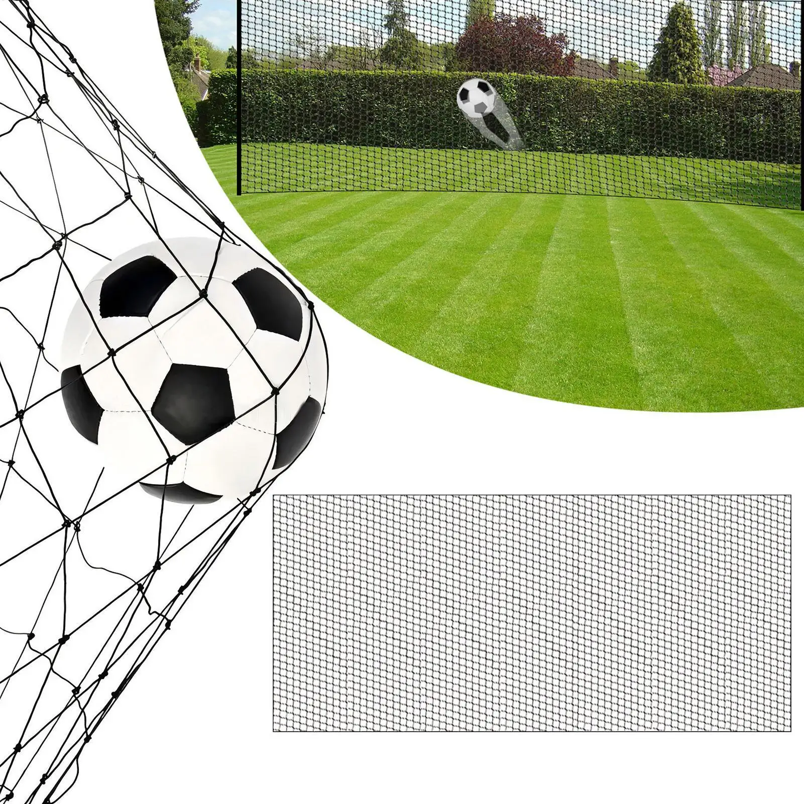 Ball Stop Netting Ball Nets For Backyard Football Backstop Mesh For Garden Backyard Sports Activities Training Outdoor
