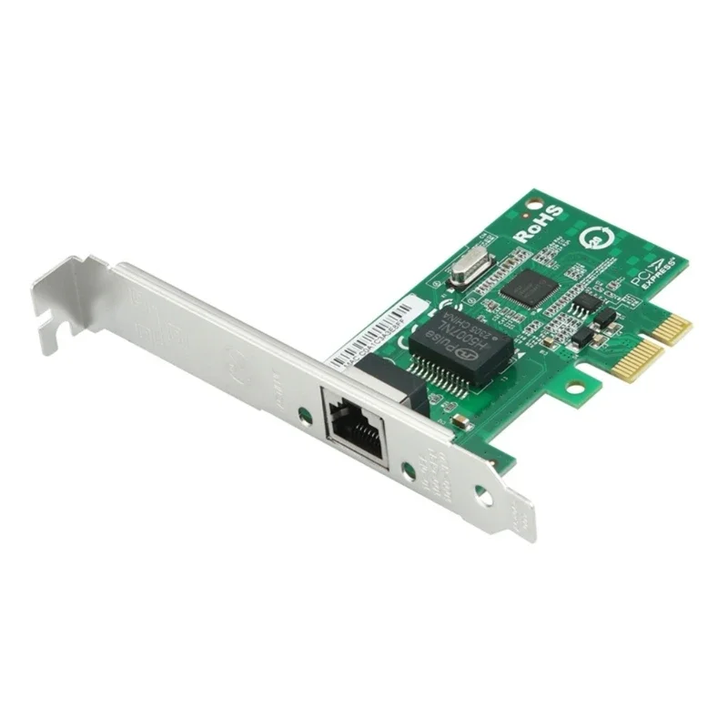 

Гигабитная сетевая карта PCIe с одним адаптером Ethernet RJ45 с чип-картой I210AT 10/100/1000 Мбит/с PXE для ПК