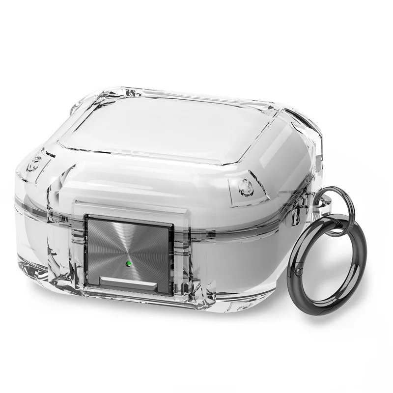 Premium Protective Case with Carabiner for True Wireless Earphones