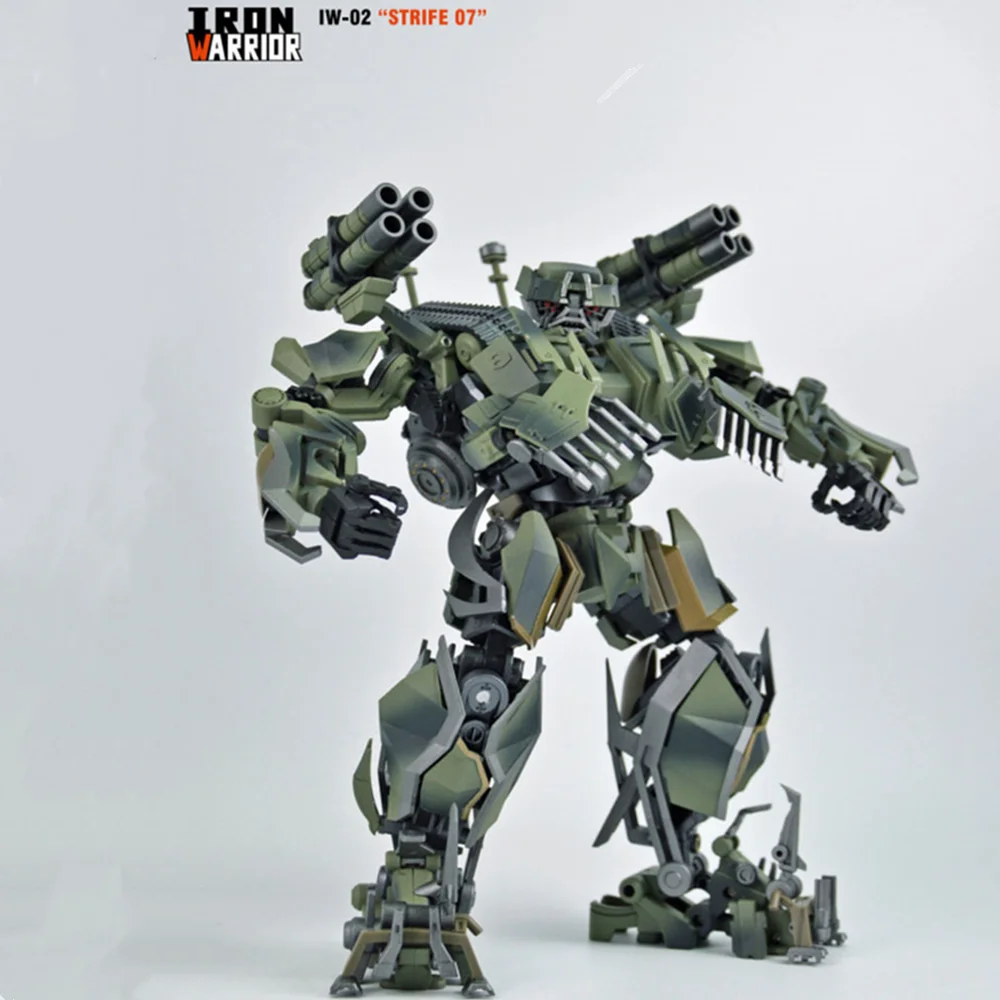 

[В наличии] трансформер Железный Воин фотография IW02 DMK сборка Brawl Strife07 экшн-фигурка с коробкой