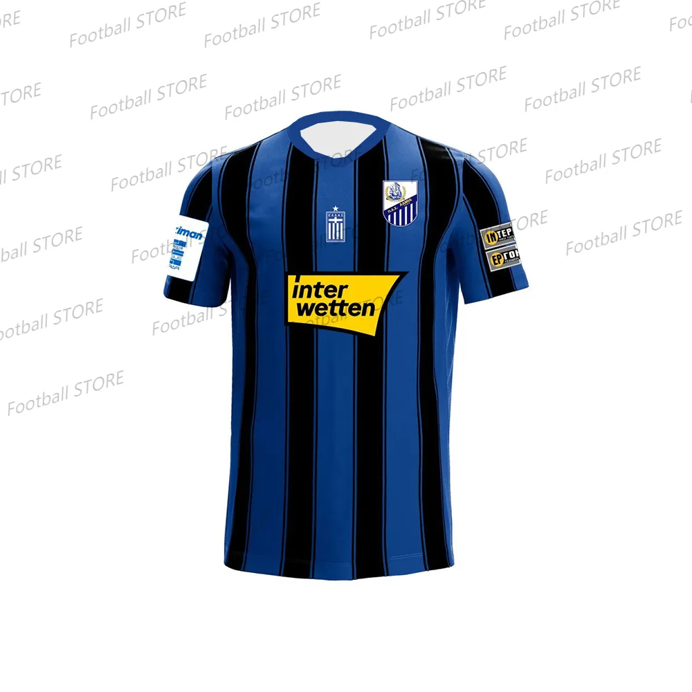 Greece Football Men Football Jersey Quick Drying Adult/KID Kit PAS Lamia Jersey