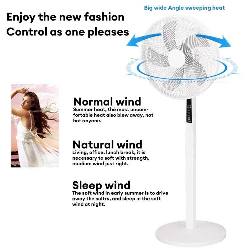 Smart Pedestal Floor Fan 3