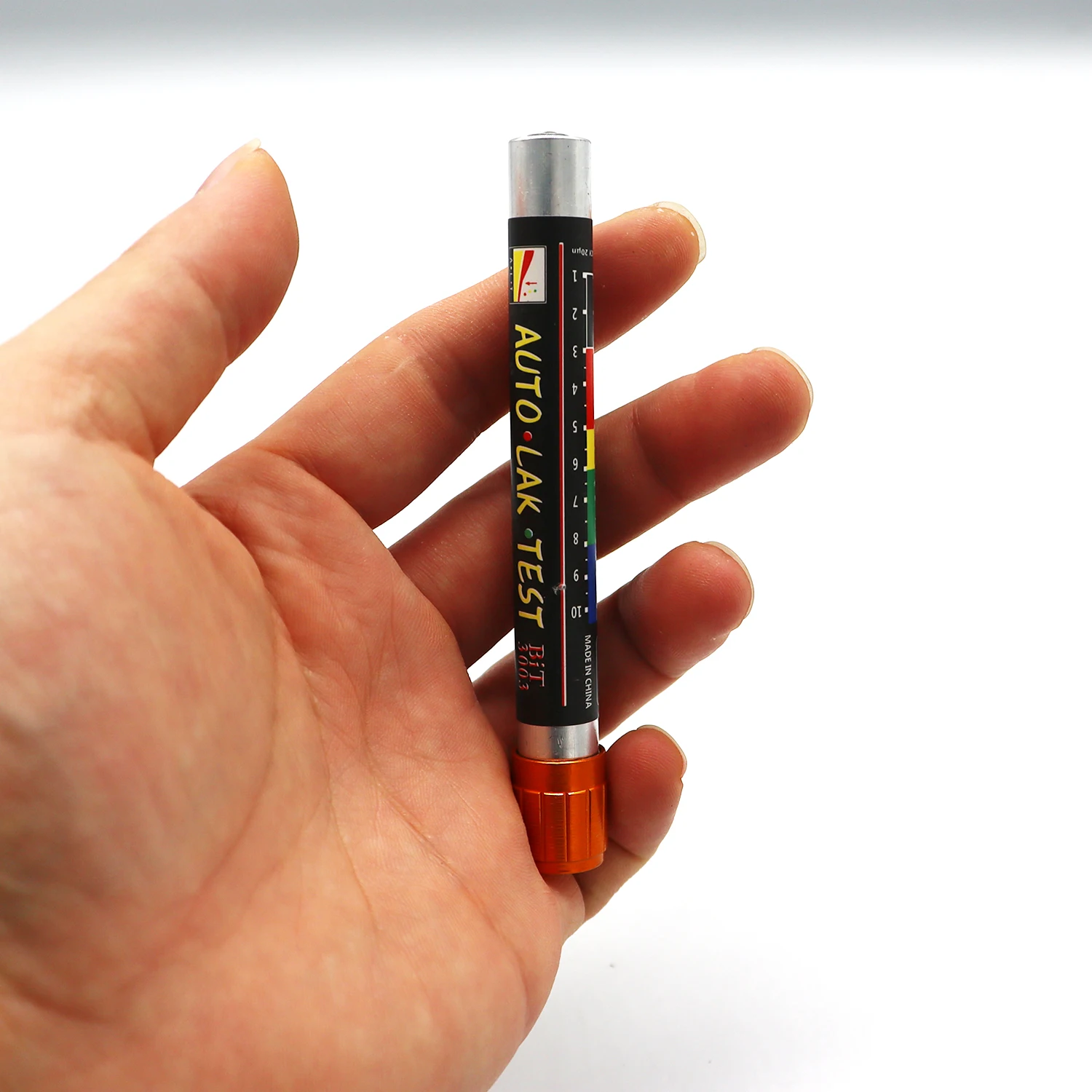 Car Paint Thickness Tester Pen Car Coating Thickness Gauge with Magnetic Tip Auto Paint Gauge Meter Car Coating Thickness Meter 6