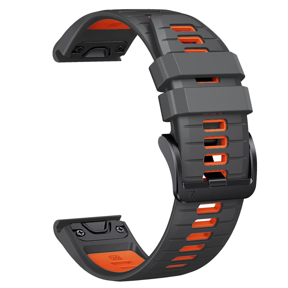 Silicone Watch Band - QuickFit Release Wrist Strap Bracelet