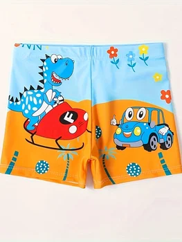 Dino Driver Swim Trunks 1