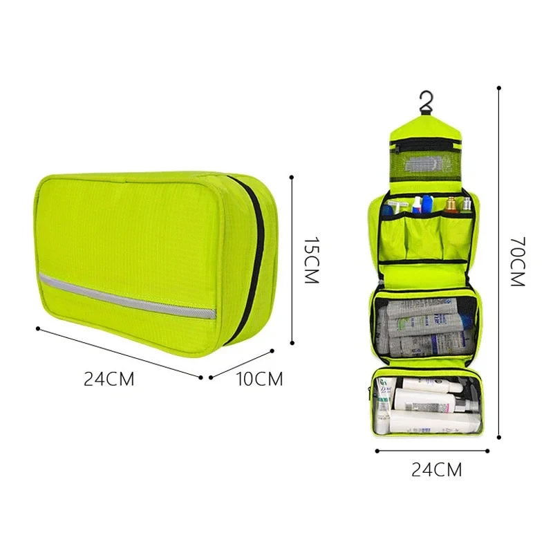 Hanging Men's Toiletry Bag Large Waterproof Cosmetic Bags Travel Organizer Lady Toiletries Makeup Toilet Foldable Bathroom Kit