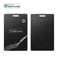 Smart Tracking Card Item Anti-loss Finder Wallet Tracker Card Wireless Charging Tracking Location Work With Apple Find My App 1