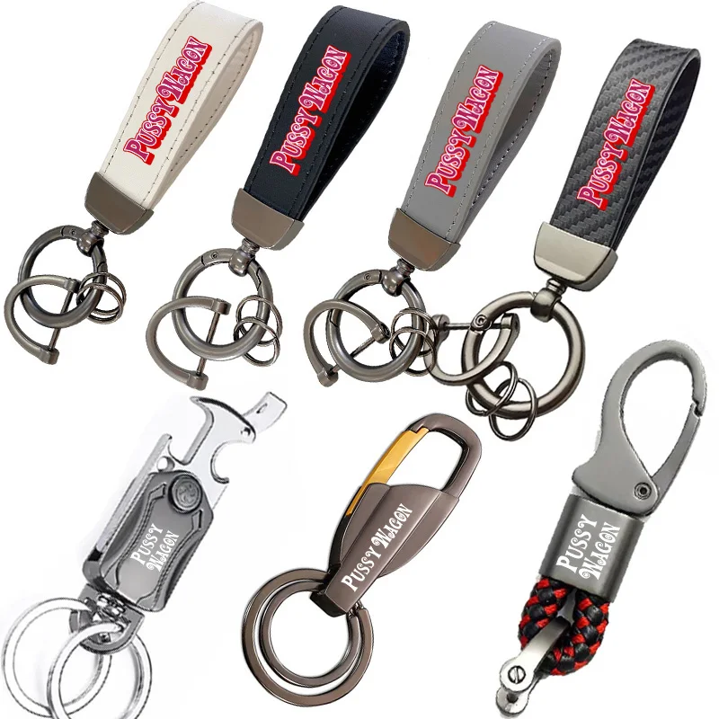 Action Movie Kill Bill Pussy Wagon Pink "Pussy Wagon" Lega Smalto Portachiavi Portachiavi Portachiavi Accessori Auto