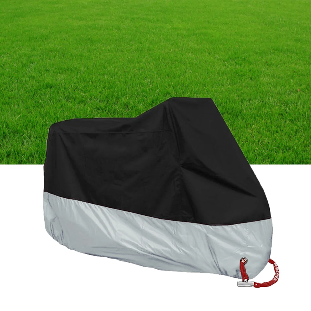 

Motorcycle Motorbike Waterproof Water Resistent Rain UV Protective Breathable Cover Outdoor Indoor With Storage Bag Size M