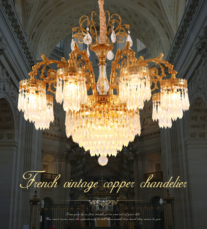 Description Picture 2 of itemVictoria Solid Brass Hanging Light Fixture Pendants Raindrop Crystal Glass Prism Chandelier Lamp