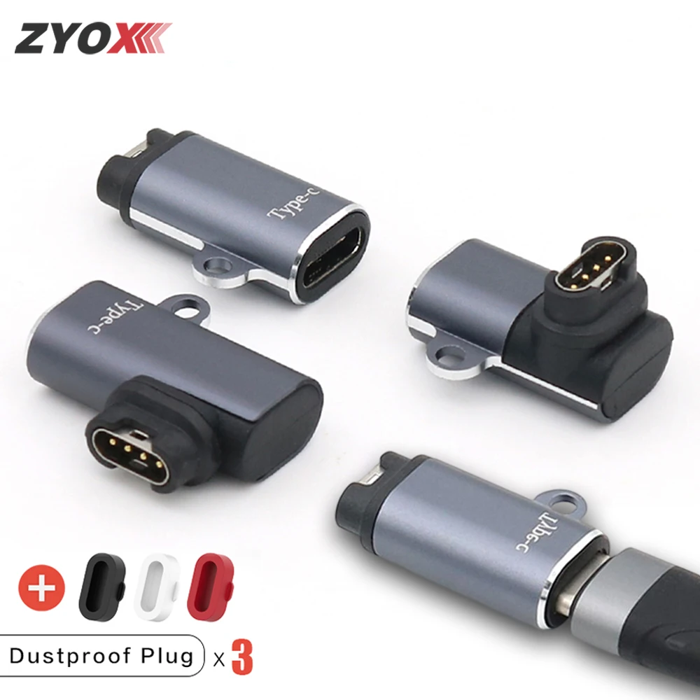 Typ C/Micro USB/iOS Lade Tragbare Adapter Für Garmin Fenix 7 7S 7X 6 6S