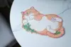 Kawaii Cat Mouse Pad Girl Cute Literary Cartoon Office Gamer Set Computer Desk Mats Thickened Non-slip Waterproof Keyboard Mat 6